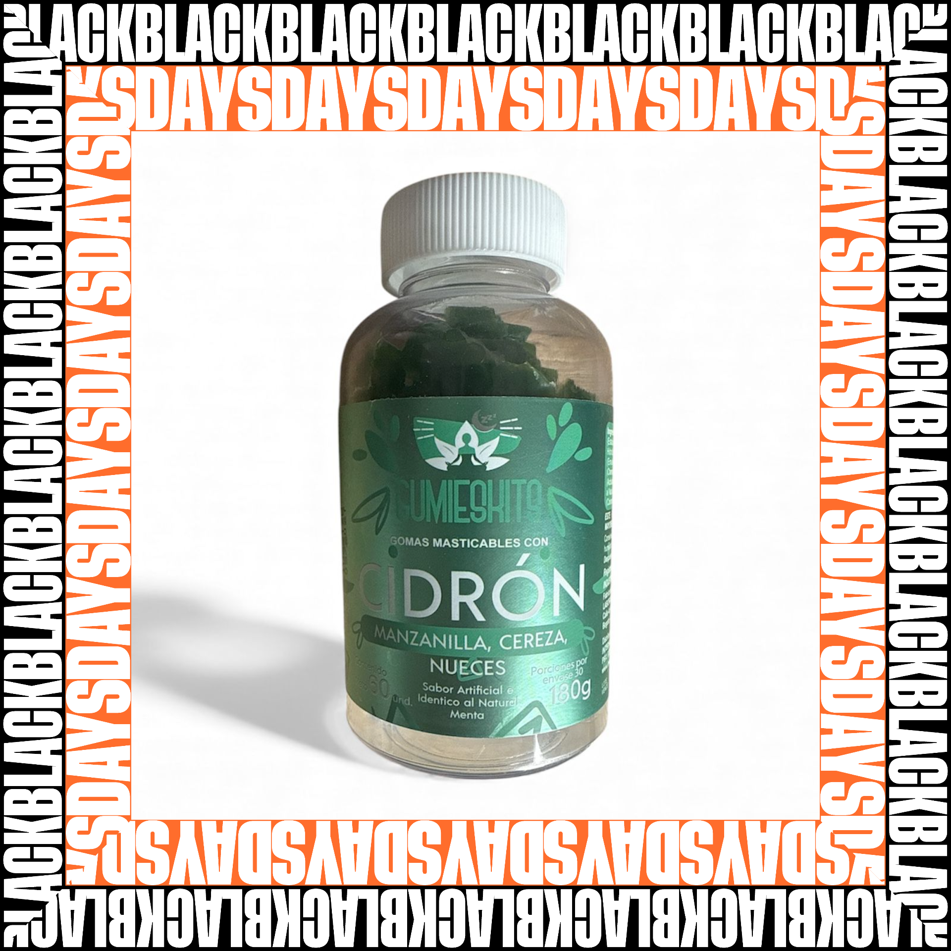 GOMAS DE CIDRON Black Days.